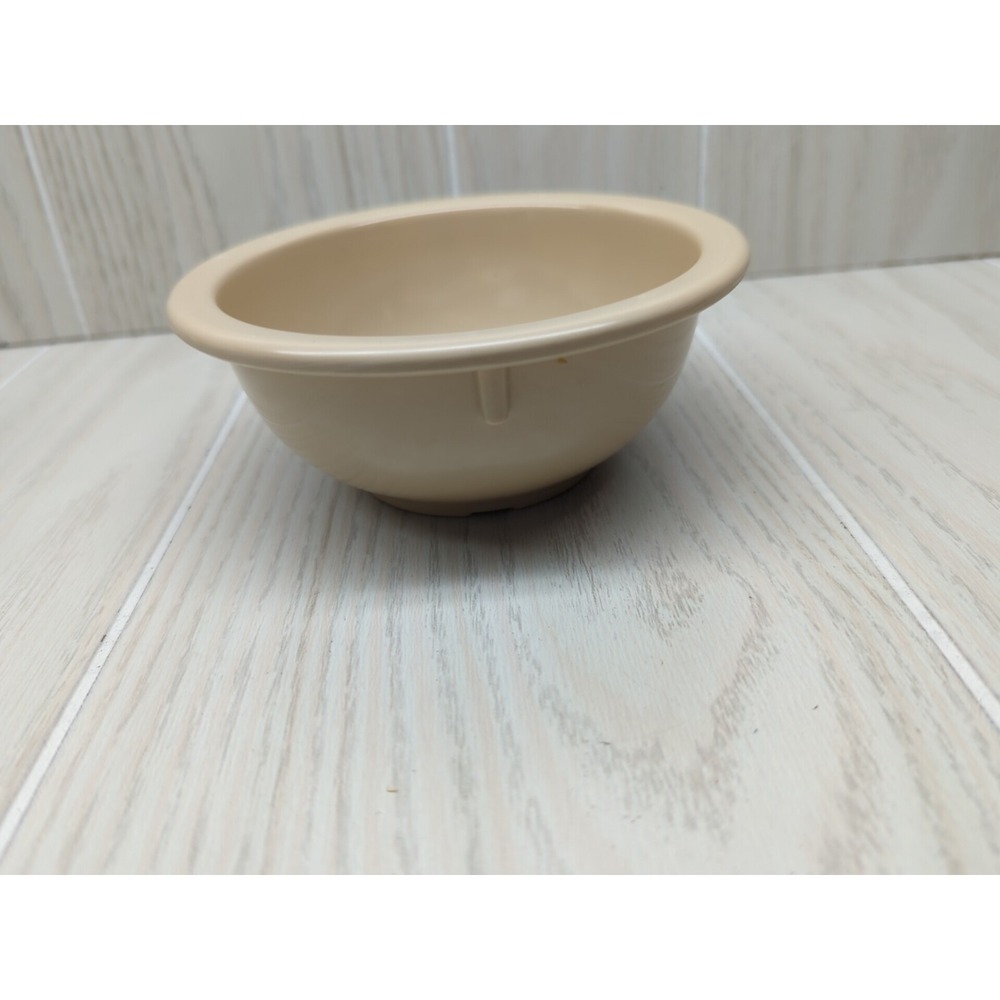 Dallas ware tan beige small B-78 Melamine Stackable Fruit Cereal Dessert Bowl
